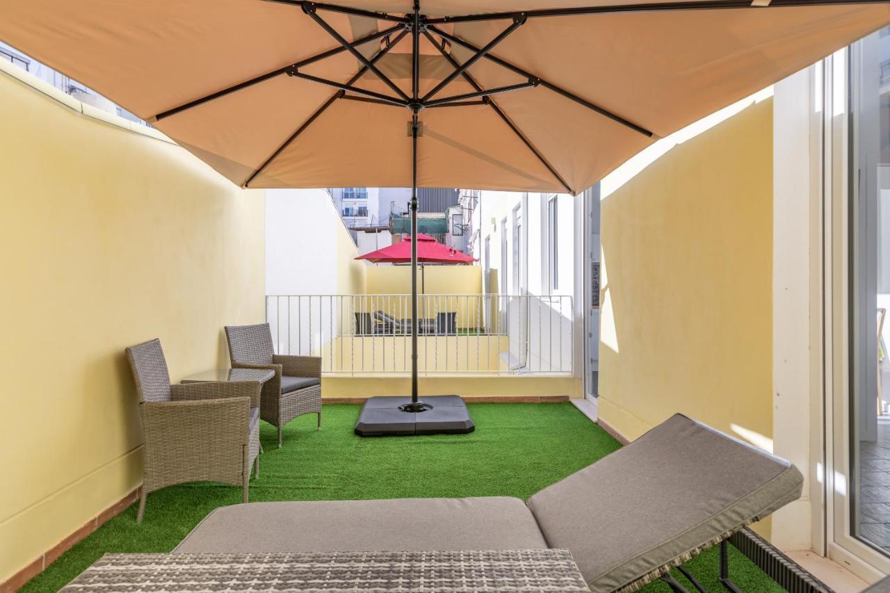 Gorgeous Apt With A Large Private Terrace Valencia Bagian luar foto